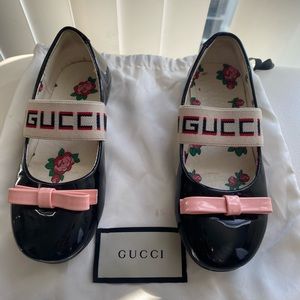 Gucci Black shoes kids size 29 European size